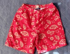 Original Marines Boxer Costume MARE uomo Rosso Nylon - Taglia M