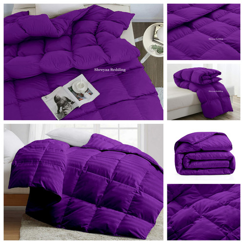 Piumino comodo viola