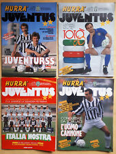 HURRA JUVENTUS 11-12-1989+n.1-2-1990 senza fascicolo romanzo foto prezzo x1 riv.
