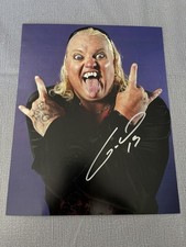 WWE Gangrel foto firmata 8x10