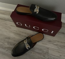 Nuovissimo - Gucci Princeton Mule Nero (Donna taglia 8)
