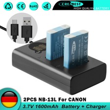 2x NB-13L batteria e