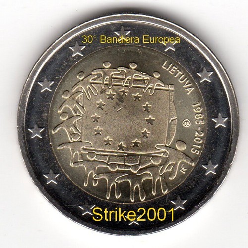 Euro commemorativo lituania - commemorativo,