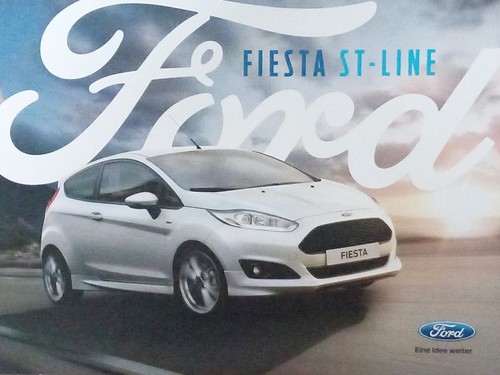 Brochure depliant ford - depliant, fiesta