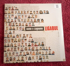 LIGABUE- LP-NOME E COGNOME-SIGILLATO-VINILE ROSSO-