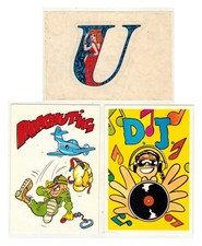 Fantastickers Lotto 3 Figurine Panini