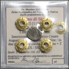 Regno Sicilia Enrico VI Quarto di tercenario Monete antiche italiane medievali