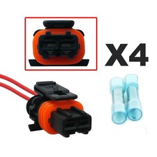 4x Prise Femelle avec cable