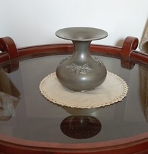 Vaso in peltro 95%  h15 x 13