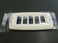 PLACCHE BIANCA 5 FORI PER BTICINO MAGIC , MASTER Modì MD105