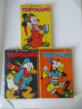 Topolino n. 6, 7 e 8 originali