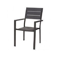 SEDIA DA GIARDINO GRIGIA