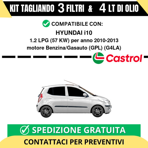 Tagliando per hyundai - hyundai, i10