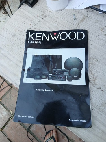 Catalogo vintage kenwood - catalogo, car