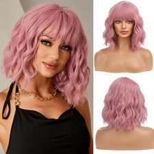 Breve Ondulato Rosa Bob