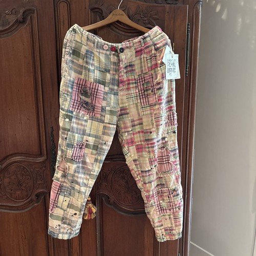 Pantalone quadri magnolia - pantalone,