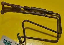 VECCHIA GABBIA BORRACCIA FILO ACCIAIO ZINCATO PORTABORRACCIA VINTAGE