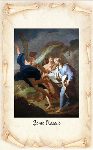 Santino holy card - santino,