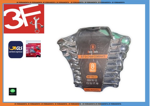 Set chiavi combinate 8pz fisse - chiavi,