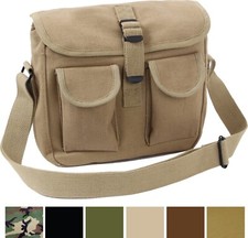 Borsa a tracolla esercito tela