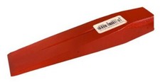 Cuneo SPACCALEGNA in acciaio forgiato verniciato rosso 2 kg. lunghezza 24 cm.