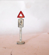 Cartello stradale Gilco giocattolo pressofuso SCUOLA