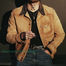 Giacca uomo retrò pelle di