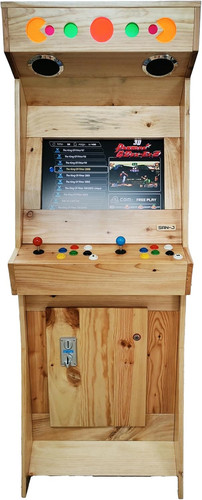 Cabinato arcade retro - arcade, fatto