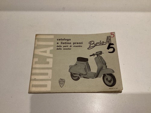 Catalogo ricambi ducati brio - catalogo,