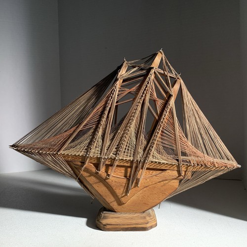 Modellino scultura barca - , a