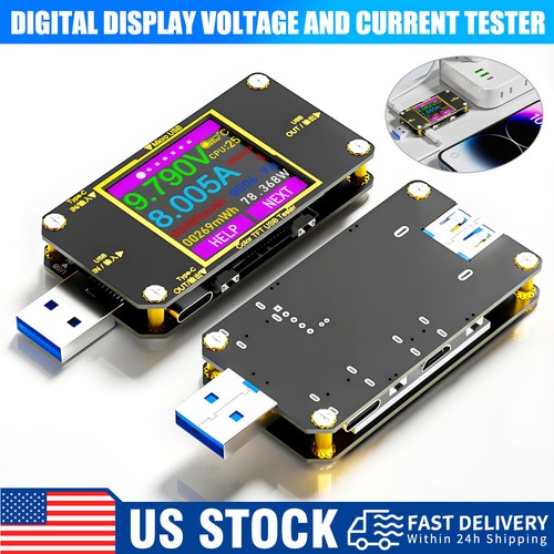 Tester usb type 4 - type-c, 2,4"