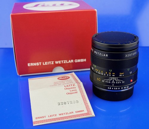 Leica macro elmarit 8 - r, 2,8/60