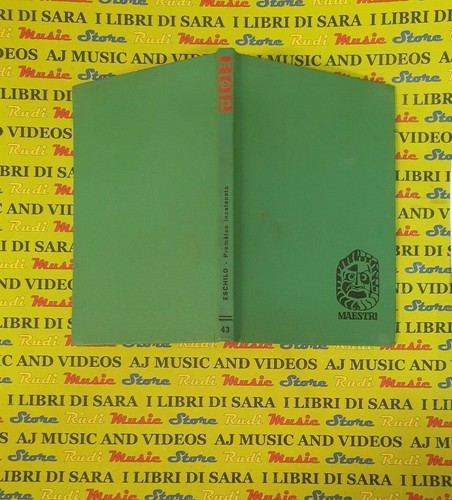 Book libro prometeo - book, incatenato