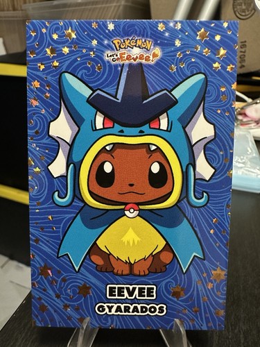 Eevee gyarados poncho gold - gyarados,