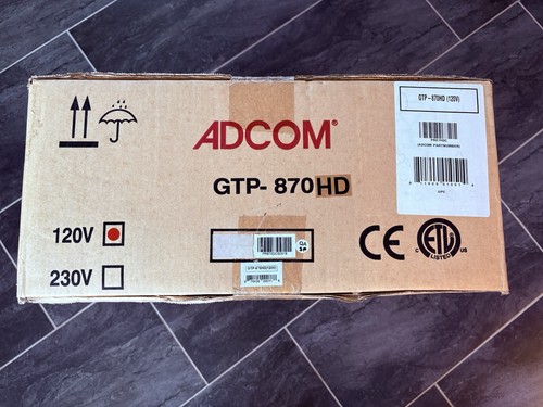 Adcom gtp 870hd - adcom, gtp-870hd