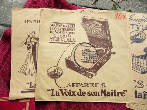 Grammofono portatile francese
