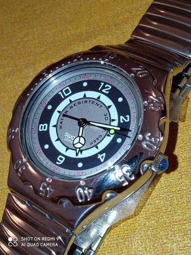 Swatch irony scuba - scuba, green