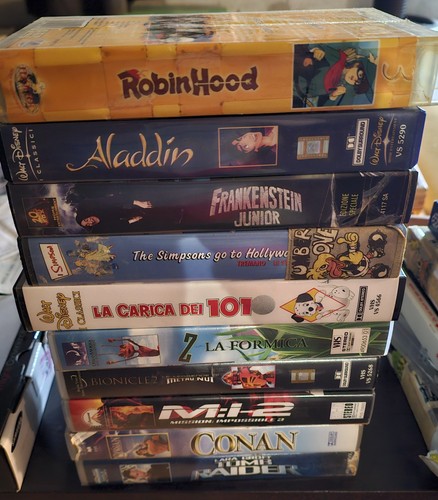 Lotto film vhs - film,