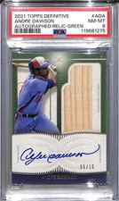 2021 Topps Definitive Green