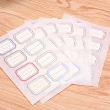  Etichette Per La Scuola Materiale Scolastico Adesivi Con Lettere