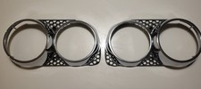 Coppia cornici faro Fiat 124