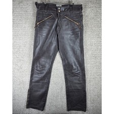Pantaloni moto biker vintage
