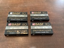 Vintage Anni 80 4 X Basf