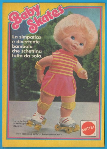 Mattel baby skates anno - mattel:, 1984