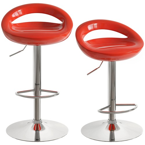 Set sgabelli bar girevoli - 2,