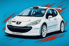 Peugeot 207 s2000 - wrc, rally