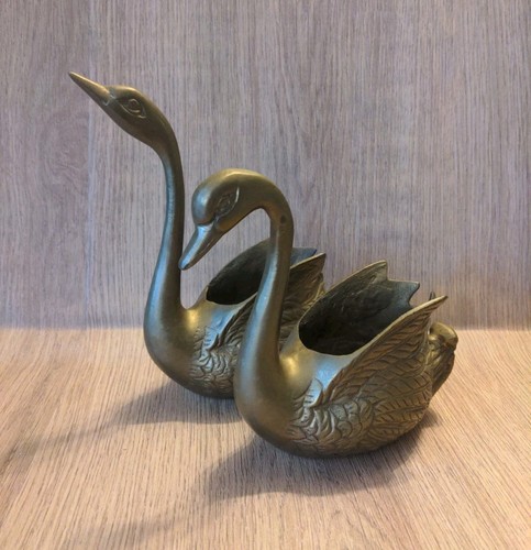 Fioriere cigno vintage - cigno,