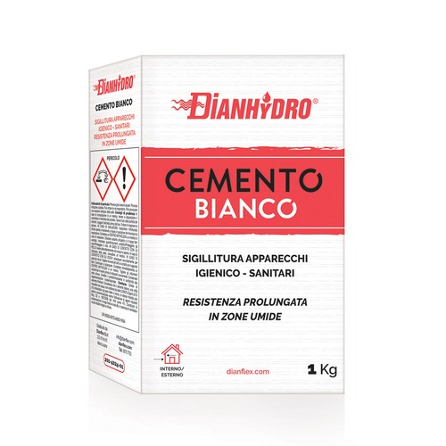 Cemento bianco in scatola - cemento,