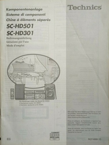 Manuale uso technics - manuale,