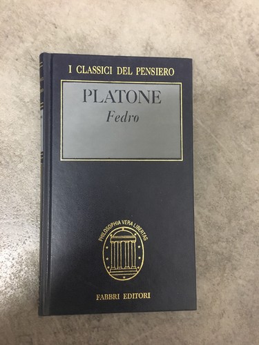 Libro fedro platone classici - i,